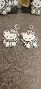 Boucles d'oreilles Hello Kitty