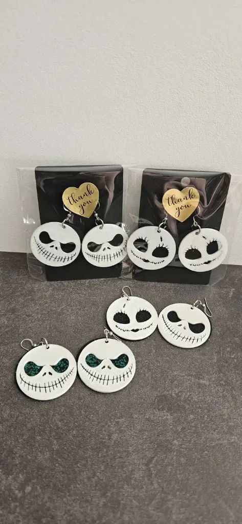 Boucles d'oreilles étrange Noël de Mr.Jack