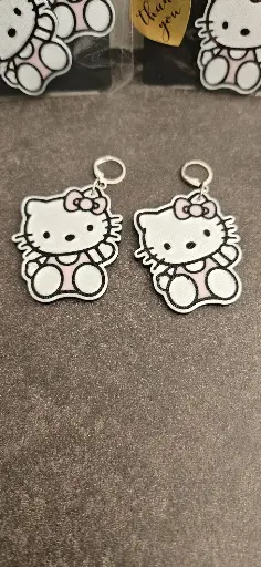 Boucles d'oreille Hello Kitty